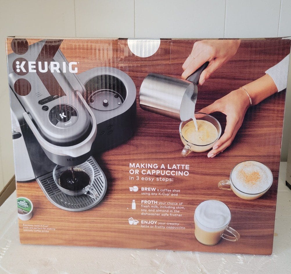 Keurig K Cafe Brewer, Froth, Tea, Coffee, Latte and Cappuccino Maker, K-Cup Pods compatible Keurig K Cafe Brewer, Froth, Tea, Coffee, Latte and Cappuccino Maker, K-Cup Pods compatible