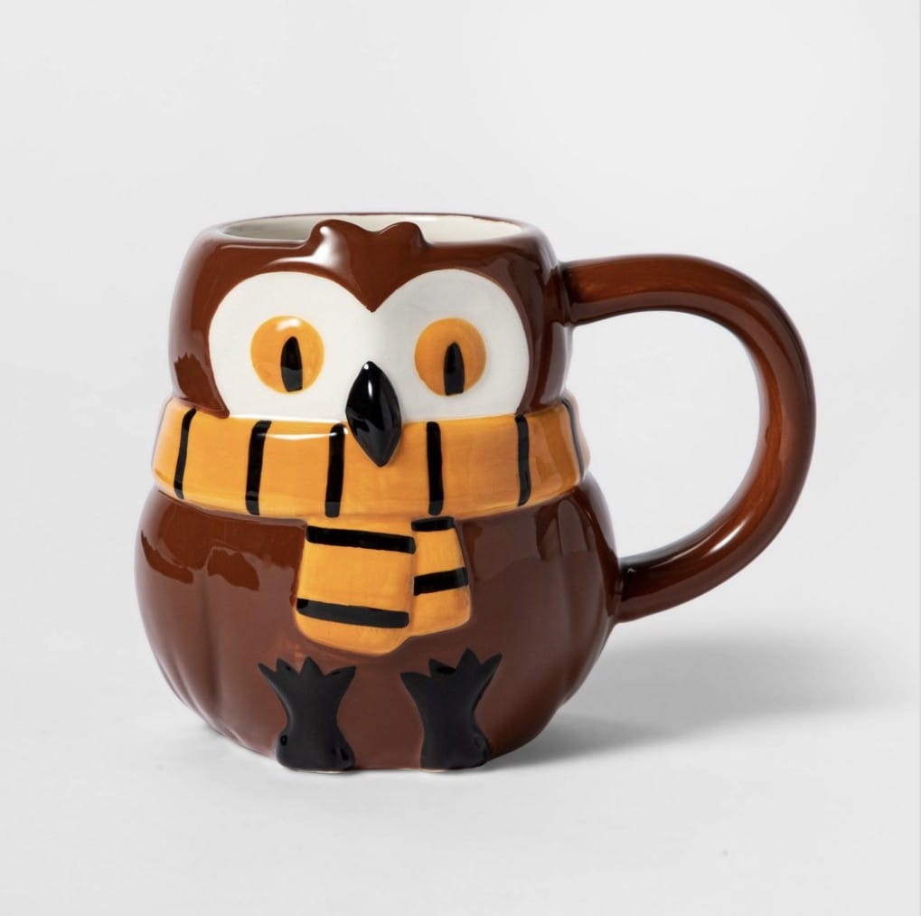 13oz Earthenware Owl Mug - Hyde & EEK! Boutique