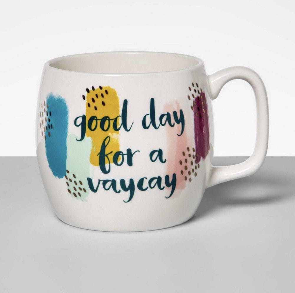 17oz Stoneware Good Day For A Vaycay Mug - Opalhouse