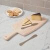 17" x 7" Rubberwood White Washed Serving Board - Threshold 17" x 7" Rubberwood White Washed Serving Board - Threshold