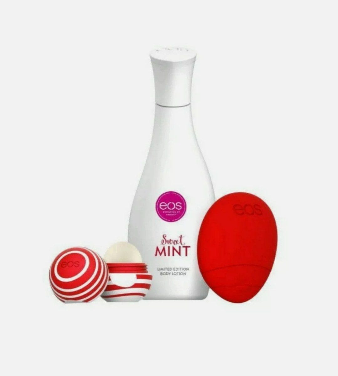 EOS Shea Sweet Mint Gift Set Limited Edition (Lip Balm, Hand and Body Lotion) EOS Shea Sweet Mint Gift Set Limited Edition (Lip Balm, Hand and Body Lotion)