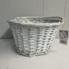 12"  Willow Easter Basket  White - Spritz™