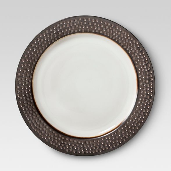 Set of 4 Barnet Bronze Salad Plate 8" - Threshold