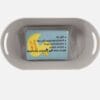 Set of 2 Johnsons Baby Gift Basket Gray Oval Kit