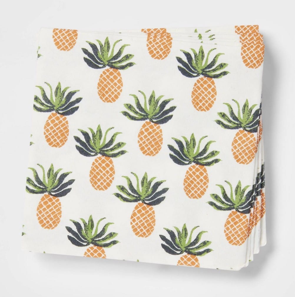20ct Paper Pineapple Cocktail Napkins - Opalhouse
