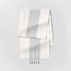 72” x 14” Core Stripes Twisted Fringe Table Runner Blue/Cream - Hearth & Hand with Magnolia 72” x 14” Core Stripes Twisted Fringe Table Runner Blue/Cream - Hearth & Hand with Magnolia