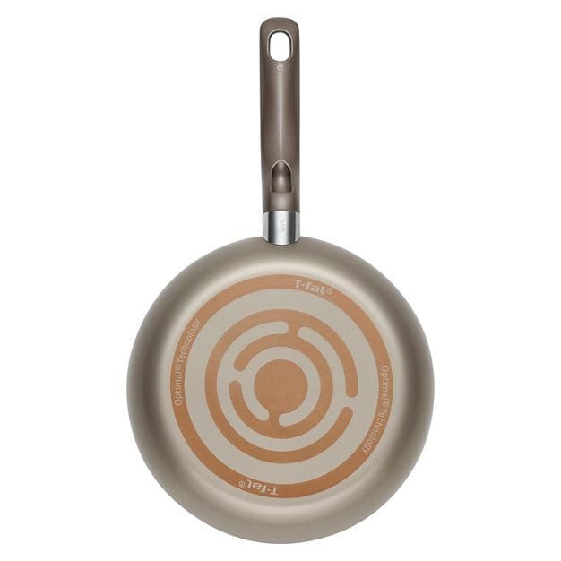 T-fal Simply Cook Nonstick Cookware, Fry Pan, 12.5", Champagne