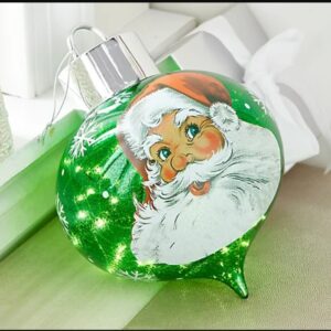 Mr. Christmas Vintage-Style Glass Ornament