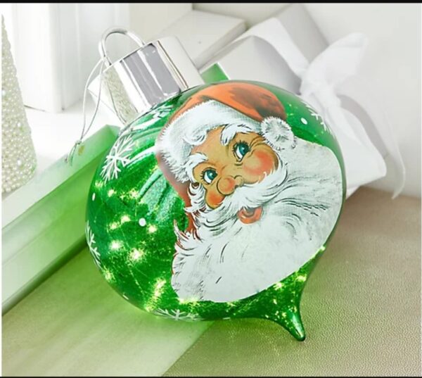 Mr. Christmas Vintage-Style Glass Ornament