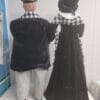 S/2 35" Dickens Carolers White Adult Figures by Valerie S/2 35" Dickens Carolers White Adult Figures by Valerie
