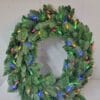 Bethlehem Lights 26" Green Flip Overlit Wreath (Used, No Remote) Bethlehem Lights 26" Green Flip Overlit Wreath (Used, No Remote)