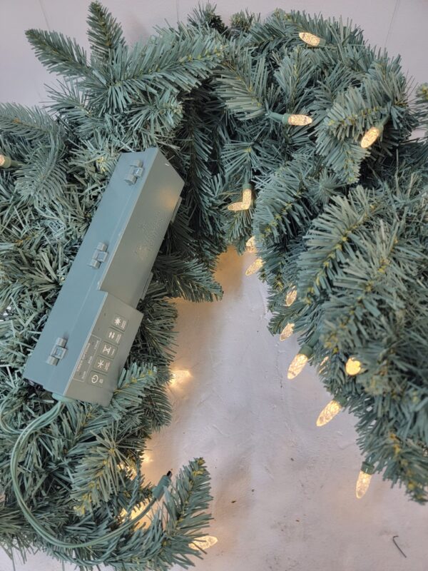 Bethlehem Lights 48" Blue Spruce Color Flip Overlit Swag (No Remote)
