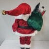 18" Decorative Black Santa Claus with Gifts by Valerie