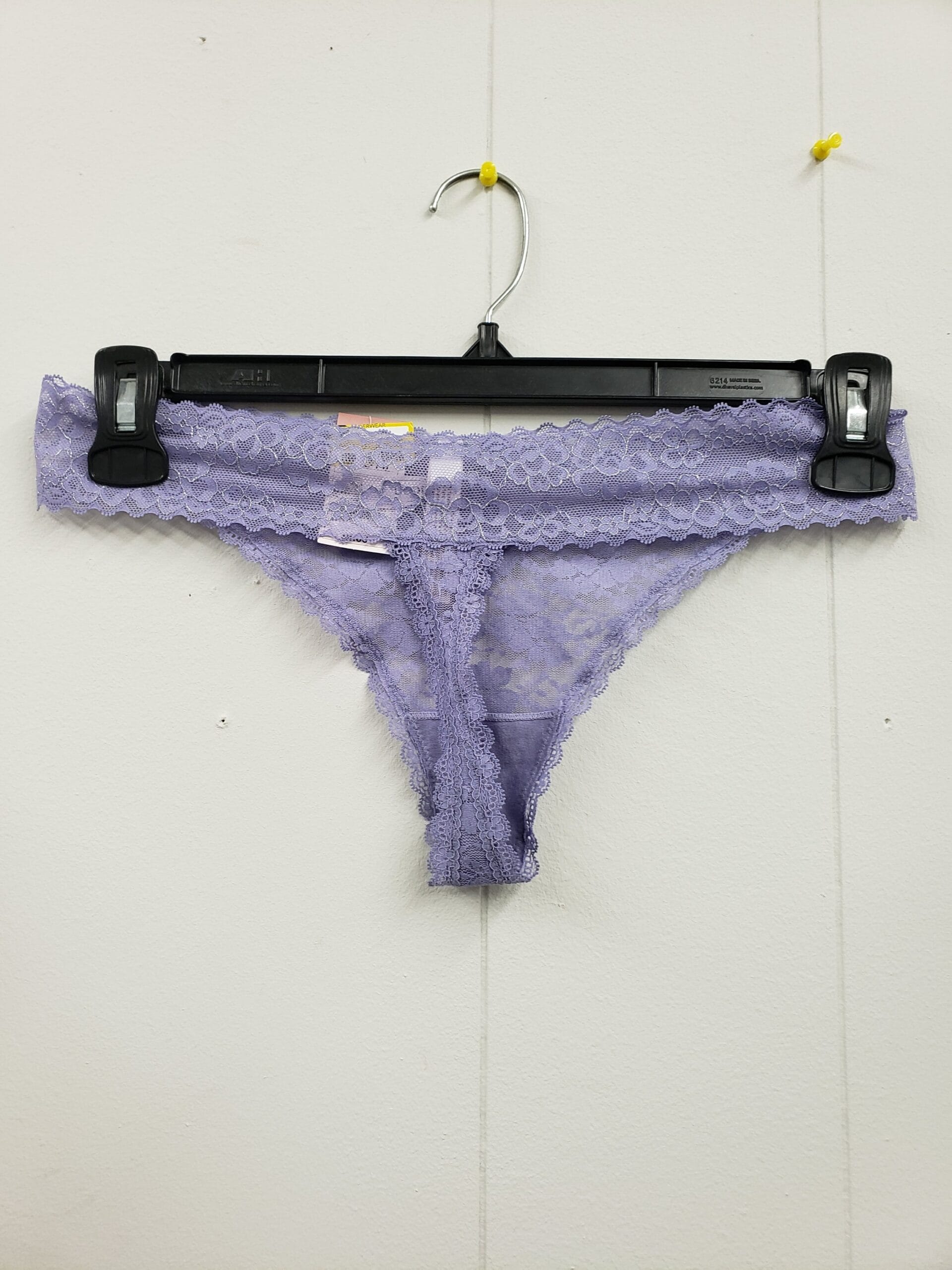 Women's All Over Lace Thong - Auden Violet Size Large Women's All Over Lace Thong - Auden Violet Size Large