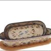Temp-tations Old World Set of 3 Oval Nesting Bakers w/ Wooden Lid Temp-tations Old World Set of 3 Oval Nesting Bakers w/ Wooden Lid