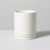 7.1oz Citrus Grove Speckle Striped Ceramic Seasonal Candle - Hearth & Hand with Magnolia