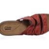 Clarks Collection Leather - Strap Slides - Leisa Cacti Clarks Collection Leather - Strap Slides - Leisa Cacti