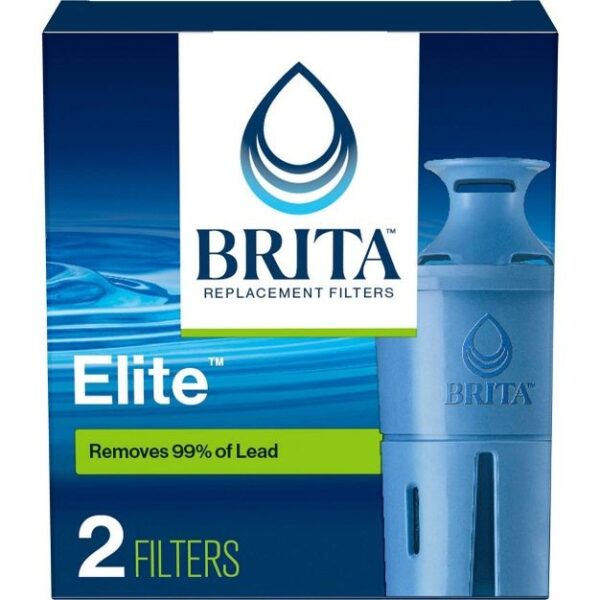 Brita 2ct Longlast BPA Free Replacement Water Filter for Pitchers and Dispensers