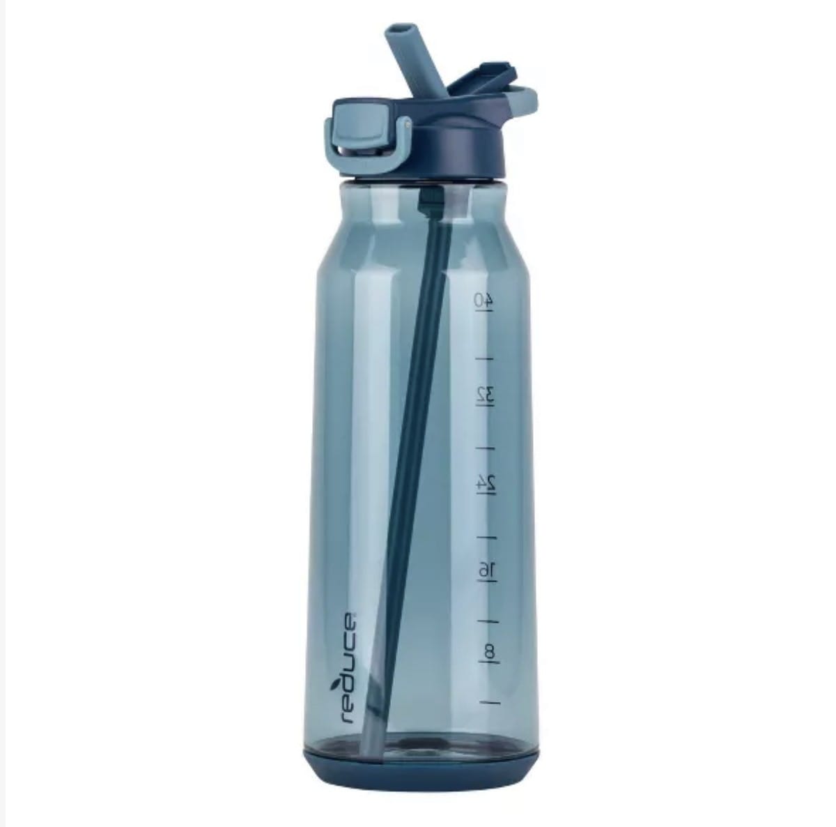 Reduce 50oz Hydrate Tritan Water Bottle with Straw Lid, Dark Web