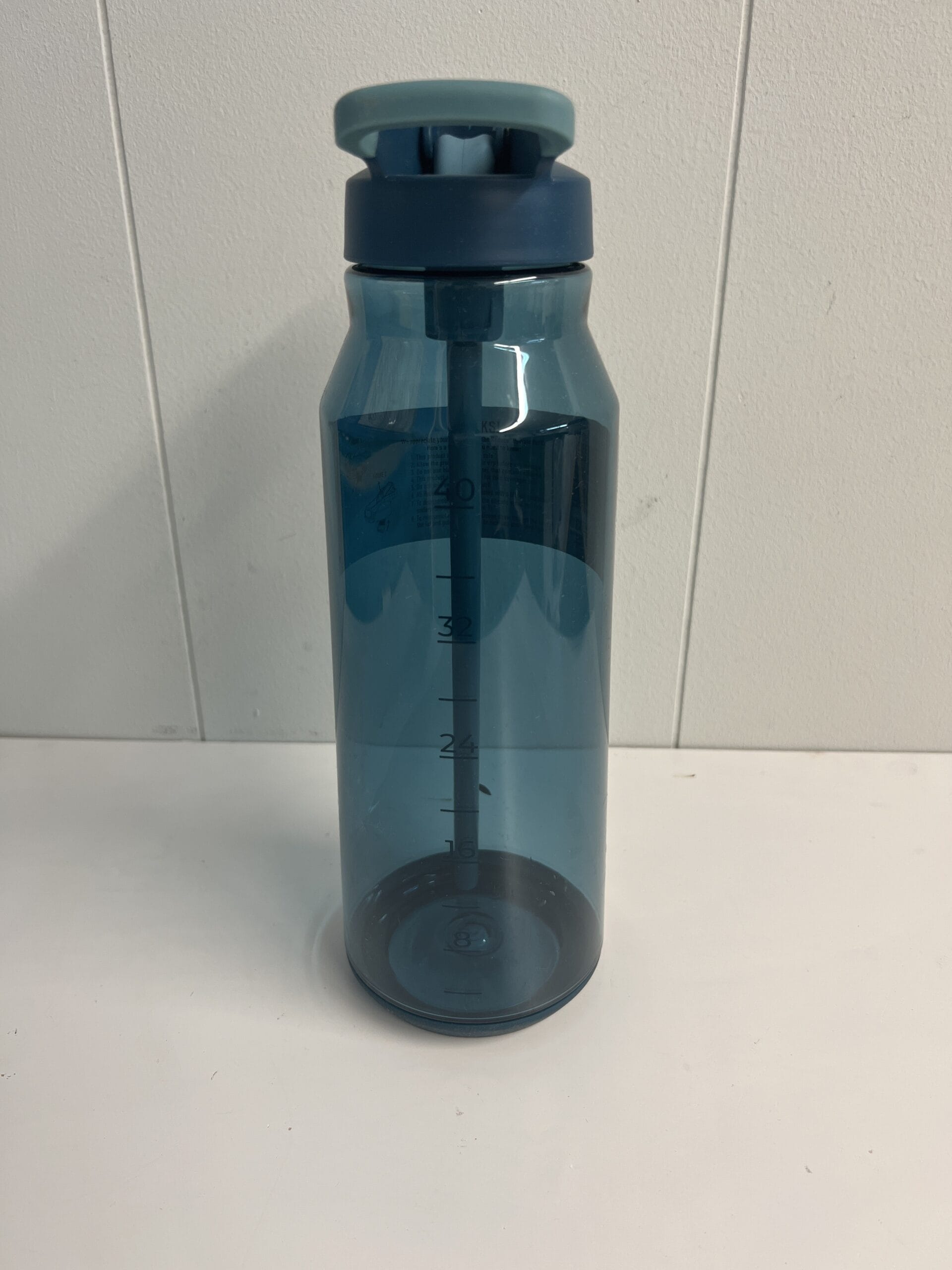 Reduce 50oz Hydrate Tritan Water Bottle with Straw Lid, Dark Web