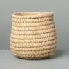 6" Indoor/Outdoor Concrete Basket Planter - Hearth & Hand with Magnolia