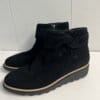 Clarks® Sharon Salon Women's Suede Ankle Boots, Black, Size 7