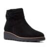 Clarks® Sharon Salon Women's Suede Ankle Boots, Black, Size 7