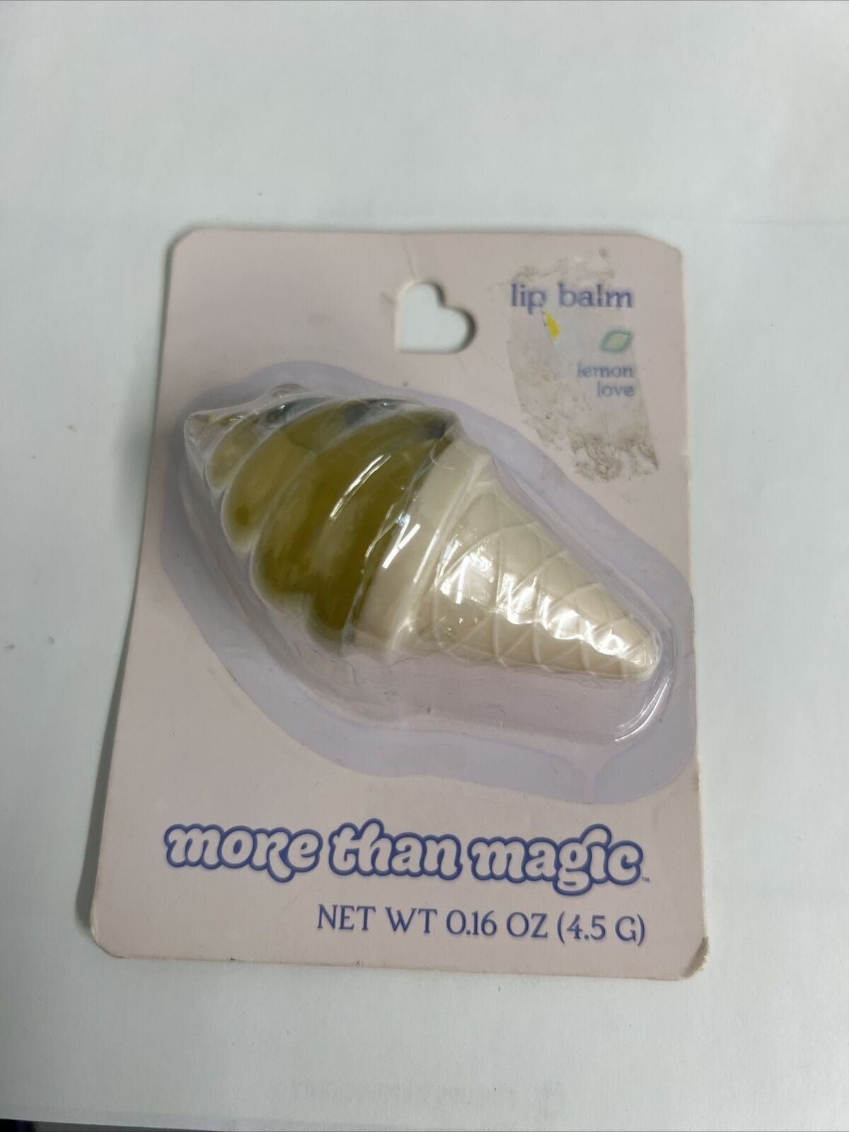 More Than Magic Ice Cream Cone Lip Balm Lemon Love, 0.16 OZ