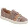 Vaneli Suede Ruffle Slip-on Shoes - Only Vaneli Suede Ruffle Slip-on Shoes - Only