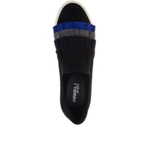 Vaneli Suede Ruffle Slip-on Shoes - Only