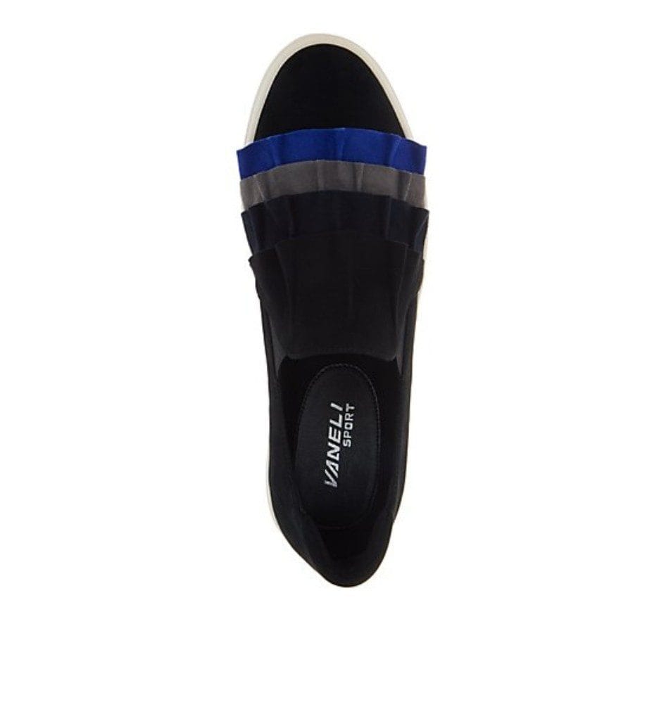 Vaneli Suede Ruffle Slip-on Shoes - Only