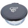Black Dual Magnifying Mirror w/ Crystal Initial by Lori Greiner Black Dual Magnifying Mirror w/ Crystal Initial by Lori Greiner