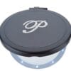 Black Dual Magnifying Mirror w/ Crystal Initial by Lori Greiner Black Dual Magnifying Mirror w/ Crystal Initial by Lori Greiner