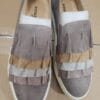 Vaneli Suede Ruffle Slip-on Shoes - Only Vaneli Suede Ruffle Slip-on Shoes - Only