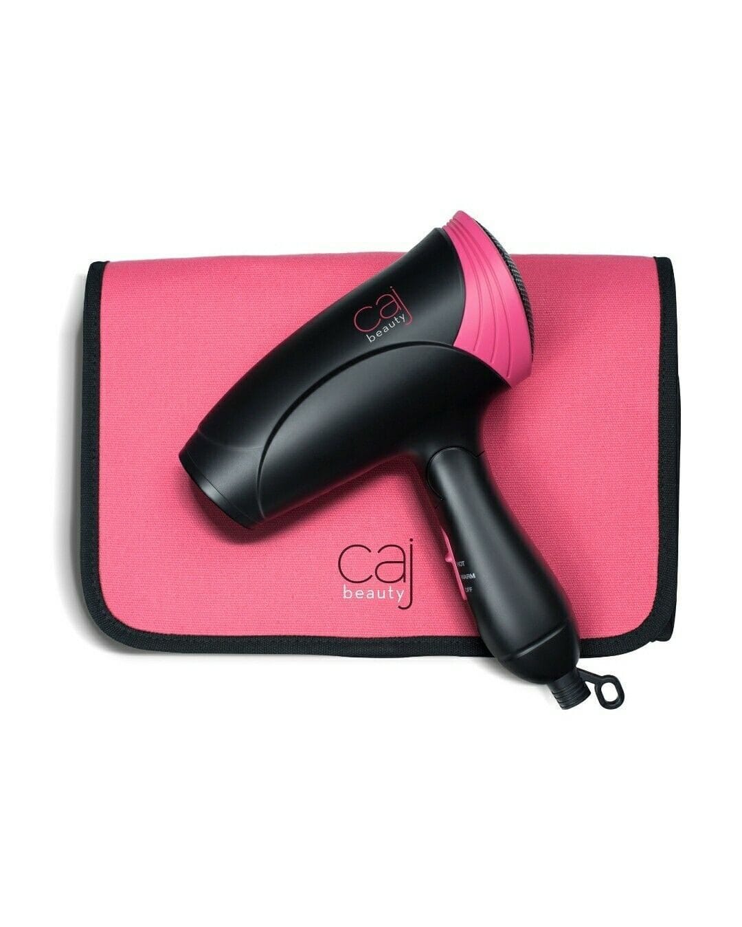 Caj Beauty Volumizing Travel Hair Dryer, Gift set