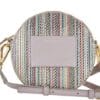 LOGO by Lori Goldstein Leather Circle Pouch with Skinny Strap Crossbody Bag LOGO by Lori Goldstein Leather Circle Pouch with Skinny Strap Crossbody Bag