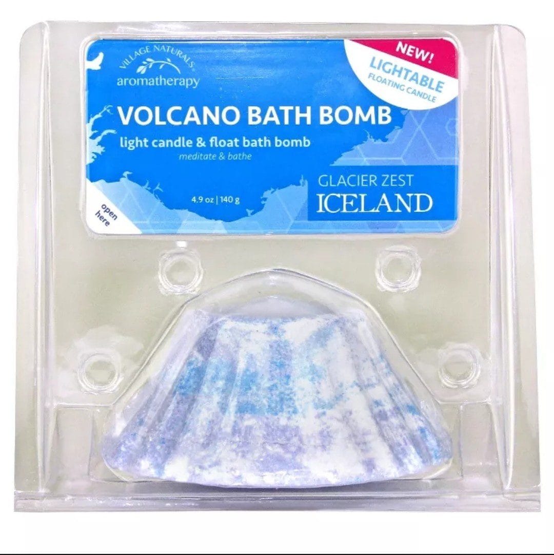 Village Naturals Volcano Lightable Bath Bomb - 4.9oz
