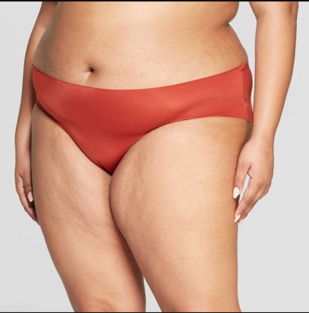 Women's Plus Size Bonded Hipster with Mesh Back - Auden. Size 1X Women's Plus Size Bonded Hipster with Mesh Back - Auden. Size 1X